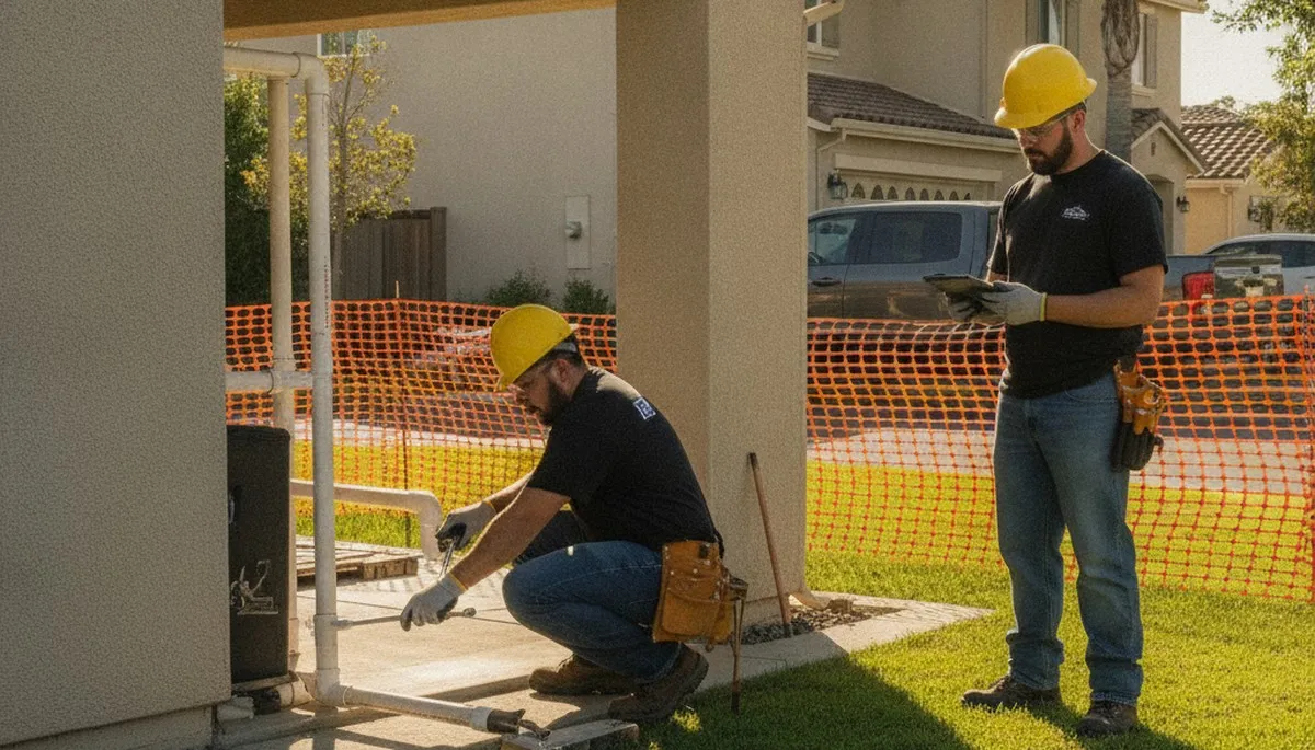 Modesto, CA plumbing repair service for leaks, clogs, and pipe repairs